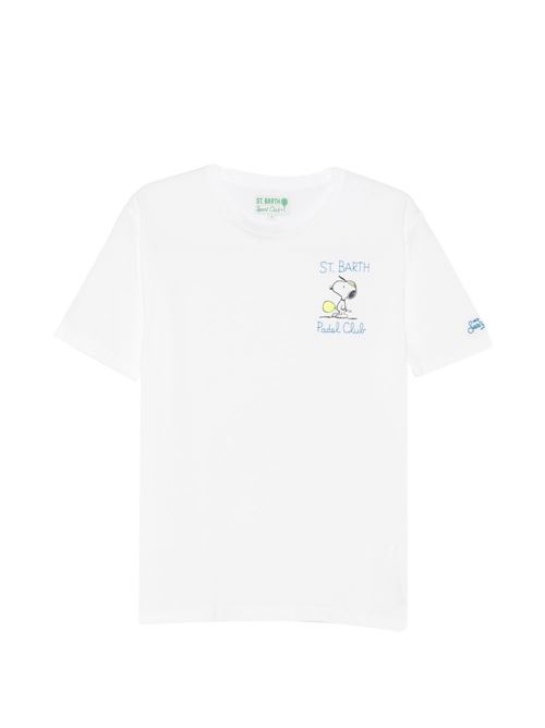 T-shirt uomo MC2 Portofino bianca con Snoopy MC2 SAINT BARTH | PORTOFINO02498L